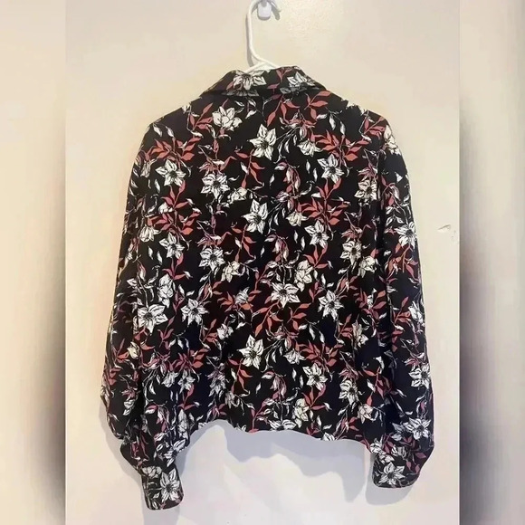 Rag & Bone Jessie Floral Print Linen Shirt Jacket NEW - Picture 4 of 8